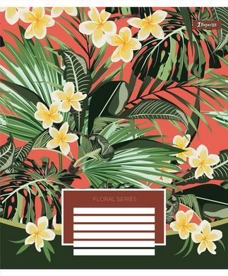 А5/96 лін. 1В Floral series, зошит для записів