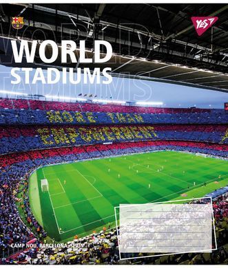 Зошит для записів Yes World stadium 60 аркушів лінія
