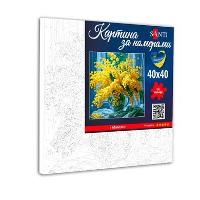 Картина за номерами SANTI Мімоза, 40*40