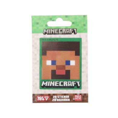 Наклейка 2D Yes Minecraft Alex