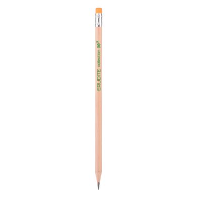 Олівець чорнографітний YES ECO Pencil Erudite трикутний з ластиком
