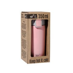 Термочашка YES “Powder Pink”, 350 мл