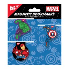 Закладки магнитные YES Marvel.Avengers, 3шт.