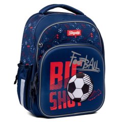 Рюкзак шкільний 1Вересня S-106 "Football", синій