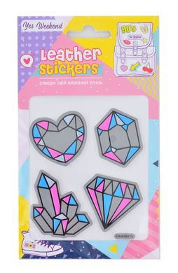 Набор наклеек YES Leather stikers "Crystals"