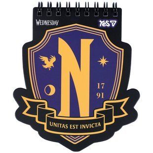 Блокнот фігурний Yes Wednesday NA 114x130 40 аркушів клітинка
