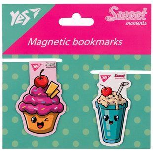 Закладки магнітні Yes Sweet Cream Cake, 2шт