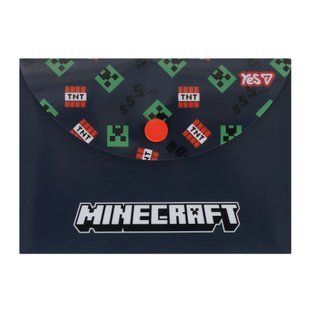 Папка конверт Yes B7 на кнопці Minecraft TNT
