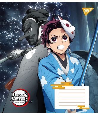Зошит шкільний Yes Demon slayer. Power 18 листів клітина