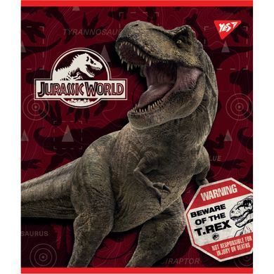 Зошит А5 12 Кос. YES Jurassic world