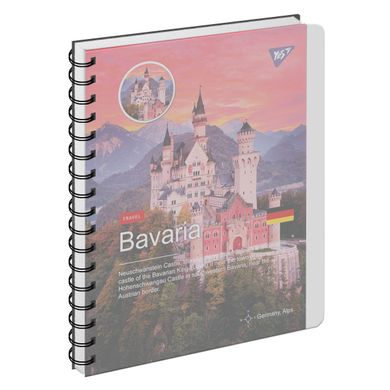 Зошит для записів YES А5/144 пл.обкл. Bavaria