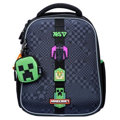 Рюкзак шкільний каркасний Yes Minecraft Adventure H-100S