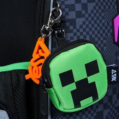 Рюкзак шкільний каркасний Yes Minecraft Adventure H-100S