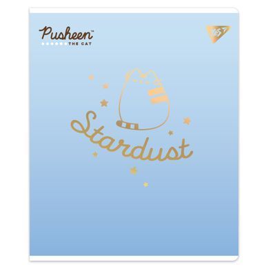 Тетрадь YES Goldstar Pusheen А5 24 листов клетка