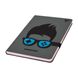 Дневник школьный YES PU жесткий "Glasses" NEON pantone, печать на фигурном клапане коллекц 2 из 10