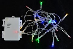 Электрогирлянда Yes! Fun уличная, 15 LED лампочек, молочно-белая, 1,6 м., 1 реж.мигания, п