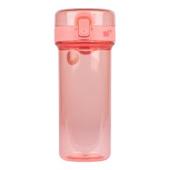Бутылка для воды YES 430мл светло-розовая