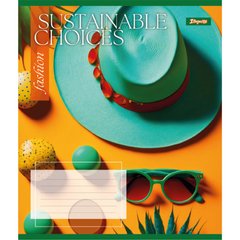 Тетрадь для записей 1Вересня Sustainable choices 48 листов линия