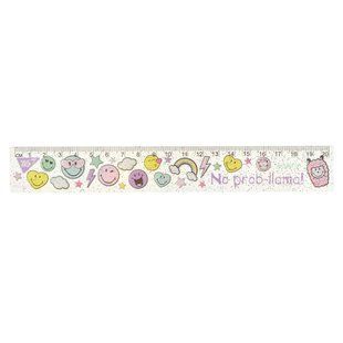 Линейка YES 20 см "Smiley World Fashion"