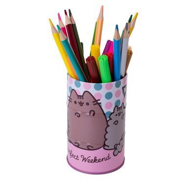 Стакан-підставка бочка Yes Pusheen метал