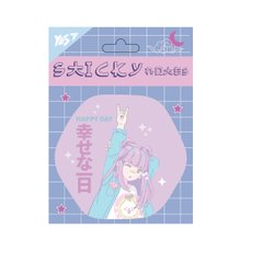 Бумага с липким слоем Yes фигурная Anime girl 40 листов
