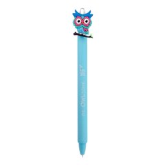 Ручка масляна YES «Cute owl» автоматична, 0,7 мм, синя