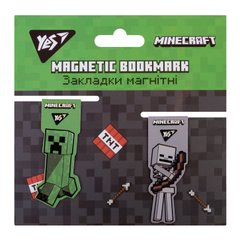 Закладки магнитные YES Minecraft, 2шт.