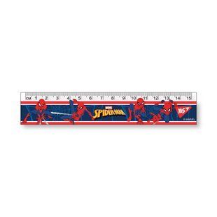 Линейка YES 15 см Marvel.Spiderman