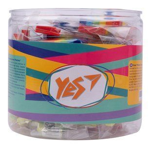 Ластик у формі прямокутника YES "Pantone", 2 кол./уп.