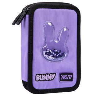 Пенал твердий Yes подвійний Shiny Bunny HP-01