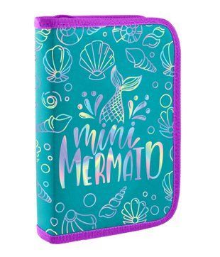 Пенал твердий YES одинарний без клапану HP-02 "Mermaid"