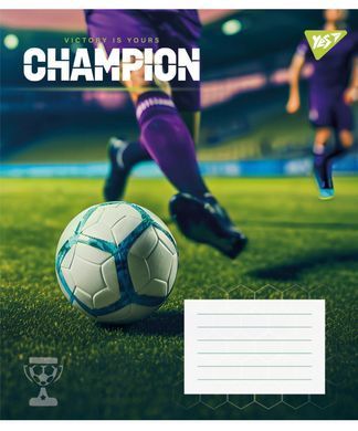 Зошит учнівський загальний Yes Champion А5 48 аркушів лінія