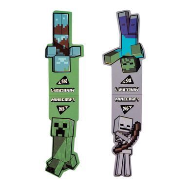 Закладки магнитные YES Minecraft, 2шт.