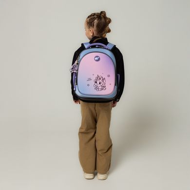 Рюкзак школьный полукаркасный YES Cute Unicorn S-109
