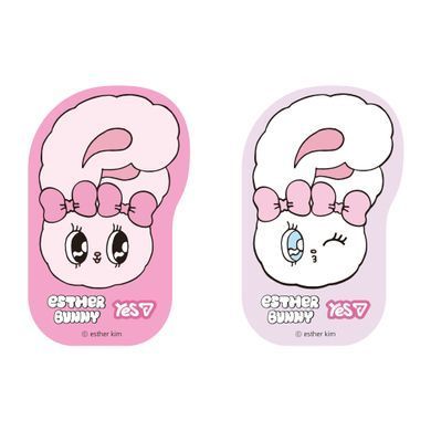 Наліпка 2D Yes Esther Bunny Pink
