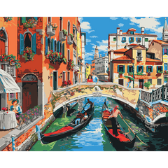 Картина по номерам Венецианское лето 40x50 см SANTI