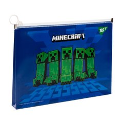 Папка-конверт YES B5 на молнии Minecraft