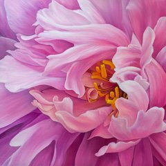 Алмазная мозаика SANTI Розовая феерия, 40*40см на подрамнике ©artalekhina