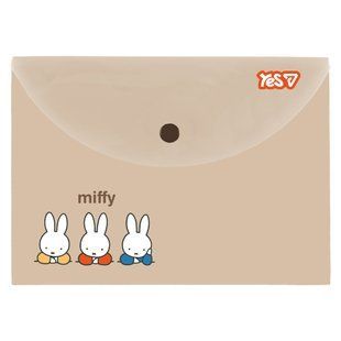 Папка-конверт Yes В5 на кнопці Miffy