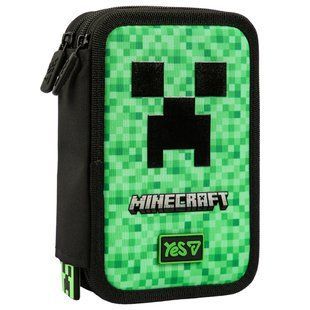 Пенал твердий Yes потрійний Minecraft TNT HP-05