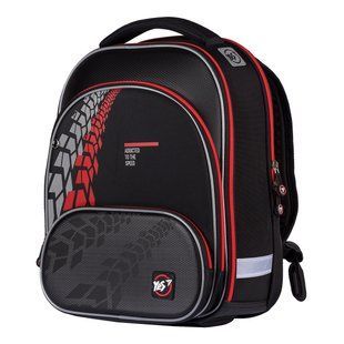 Рюкзак YES S-30 JUNO ULTRA "Tire tread", черный