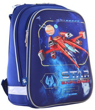 Рюкзак шкільний каркасний 1 Вересня H-12 "Star Explorer"