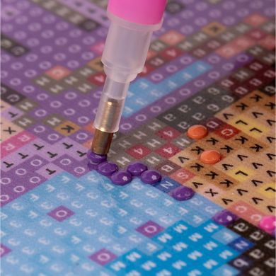 Алмазная мозаика SANTI Розовая феерия, 40*40см на подрамнике ©artalekhina