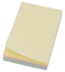 Бумага с липким слоем 75*50мм 4-цветн. 100л L1208
