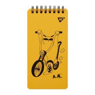 Блокнот Yes 80x160 60 листов на спирали Tatoo Cats клетка