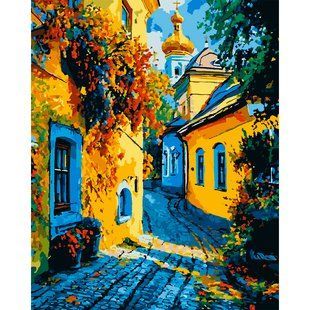 Картина за номерами SANTI Мальовничий Львів 40*50
