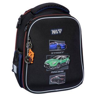 Рюкзак школьный каркасный Yes Racing Life H-100S