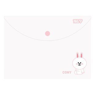 Папка-конверт Yes Line Friends В6 на кнопці