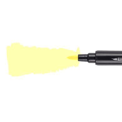 Маркер акварельний SANTI Brush Marker SWB-01 світло-жовтий двосторонній