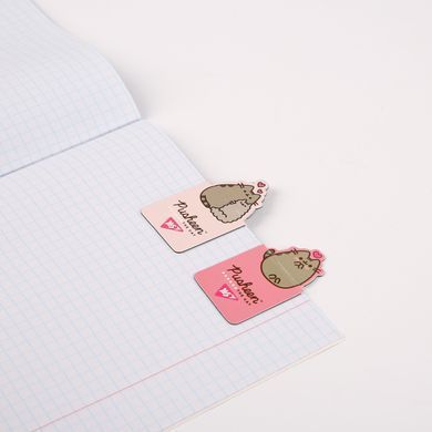 Закладки магнітні YES Pusheen, висікання, 2 шт